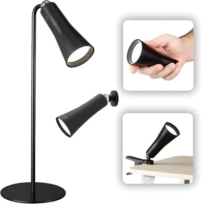 REMICH Rechargeable LED Touch On Off Control Table Desk lamp Children Eye Protection Study Lamp(37 cm, Multicolor)