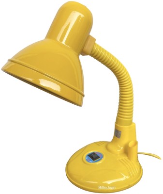 BillieJean Eros Aluminium Desk Table Lamp(36 cm, Yellow)