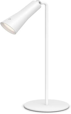 FLIPXEN 3 in 1 Magnetic Portable Table Lamp - Fully Flexible Lighting Table Lamp(37 cm, White)