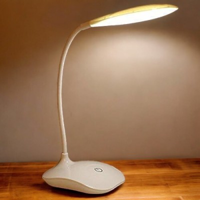 AKR Powerful Rechargeable Emergency Table Lamp (White)_275 Study Lamp(30 cm, White)