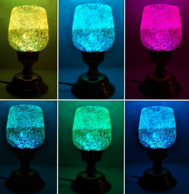 goblet Multi color changing Table lamp pack of 1 (Ia-11/9) @2 Table Lamp(21 cm, Multicolor)