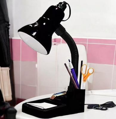 ZESTRUM HomeDecorTableLampHTL-TL135 Table Lamp(22 cm, Black)