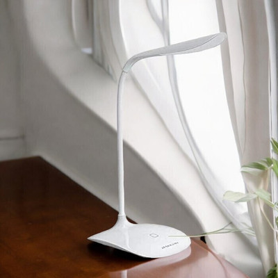 BHAJANLAL GREENERY Study LED Touch On/Off Switch Student Study Table Lamps21_TL385_L1568_L1995 Table Lamp(35 cm, White)