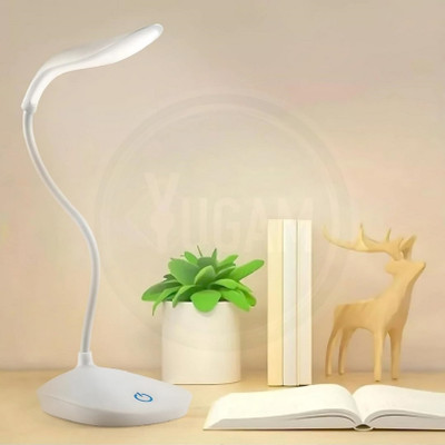 AKR Table Lamp Table Lamp(20 cm, White)