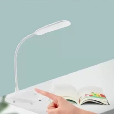 GETTRADE Rechargeable Emergency Table Desk Lamp Student Reading Light Led Foldable G255 Study Lamp(37 cm, White)