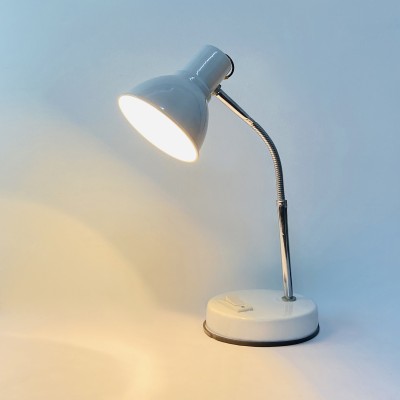 foziq Unique & Royal White Metal Study Lamp Study Lamp(43 cm, White)