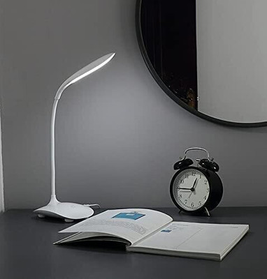 REXBURG Student Night Study Desk Lamp Flexible And Portable With USB Cable_L1032 Study Lamp(11 cm, White)