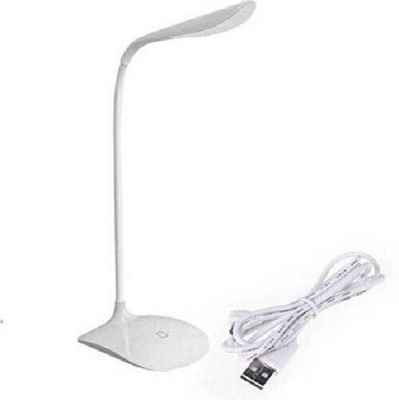BHAJANLAL GREENERY USB LED Desk Lamp Table Light 3 Level of Brightness Study Lamp_TL819_L693_L1807 Study Lamp(35 cm, White)