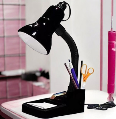 ZESTRUM HomeDecorTableLampHTL-TL123 Table Lamp(22 cm, Black)