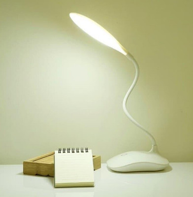 REXBURG Led Desk Lamp Touch Clip Study Lamps Flexible Study Lamp(10 cm, White)