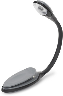 RASDEK LED Book Reading Light, Brightness Adjustable, Eye-Protection Study Lamp(3 cm, Black)