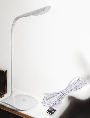 BHAJANLAL GREENERY Zynati_White_angular_tableLamp_0_ (5)_L998_L946 Study Lamp(31 cm, White)