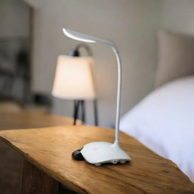 REXBURG USB LED Desk Lamp Table-42 Study Lamp(10 cm, White)