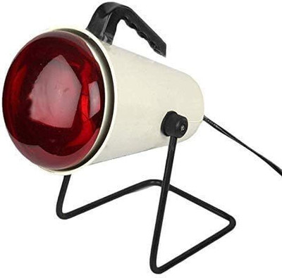 Dmaax Derma Electric Infrared Lamp/Heat Therapy Lamp for Pain Relief - Table Lamp - White Table Lamp(10 cm, White)