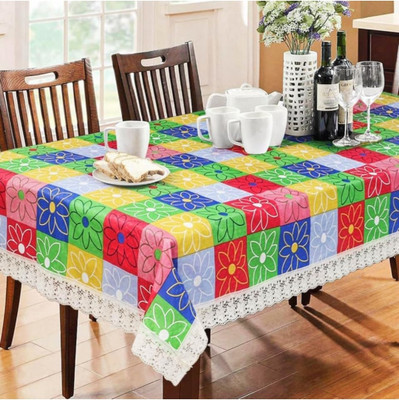 Anshika enterprise Multicolor PVC Table Linen Set(Pack of 1)