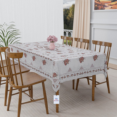 Heart Home Silver PVC Table Linen Set(Pack of 1)