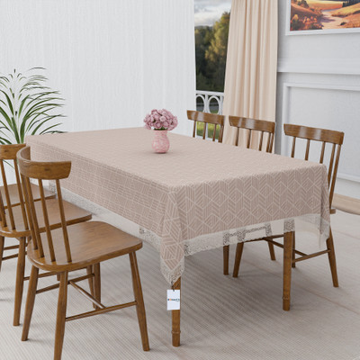 HOMESTIC Beige, Yellow PVC Table Linen Set(Pack of 1)