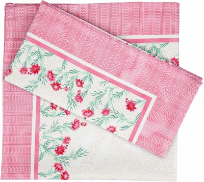 Vargottam Pink Organic Cotton Table Linen Set(Pack of 6)