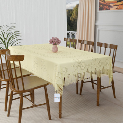 HOMESTIC Yellow Organic Cotton Table Linen Set(Pack of 1)