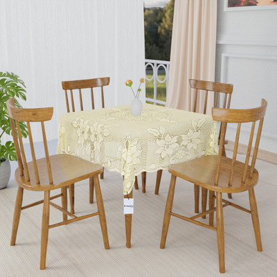 HOMESTIC Yellow Organic Cotton Table Linen Set(Pack of 1)