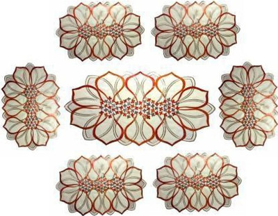 DELHI PVC CORP Beige Table Linen Set