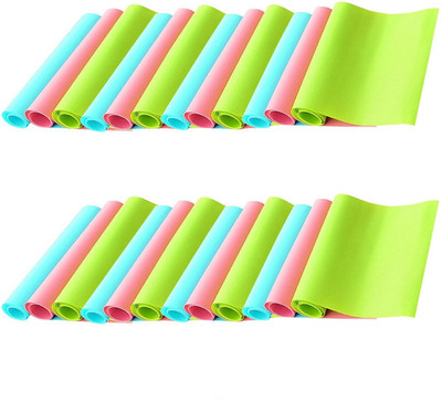 DORMICO Rectangular Pack of 24 Table Placemat(Multicolor, Ethylene-Vinyl Acetate)