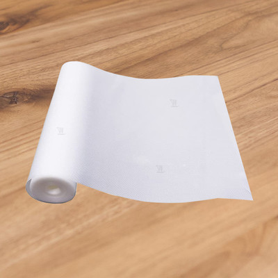E-Retailer Rectangular Pack of 1 Table Placemat(White, PVC)