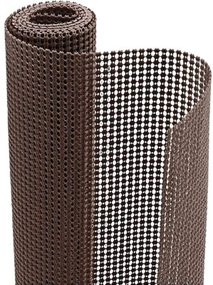 Ginoya Brothers Rectangular Pack of 1 Table Placemat(Brown, PVC)
