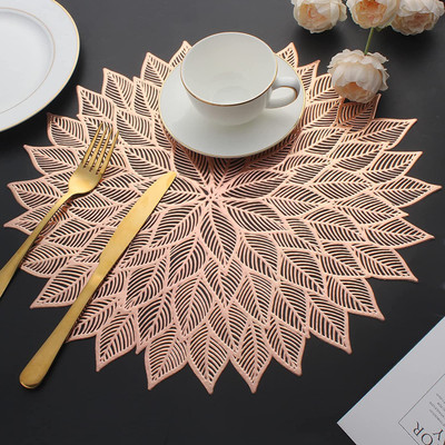 Flipkart SmartBuy Round Pack of 2 Table Placemat(Brown, PVC)