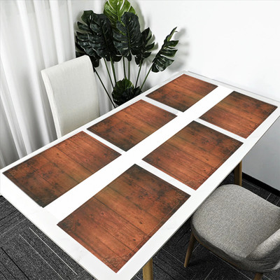 Flipkart SmartBuy Rectangular Pack of 6 Table Placemat(Multicolor, PVC)