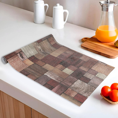 Dakshya Industries Rectangular Pack of 1 Table Placemat(Brown, PVC)