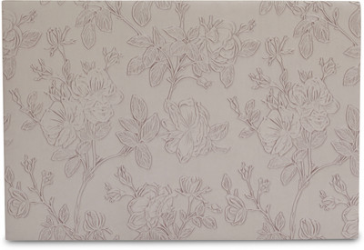 Obsessions Rectangular Pack of 6 Table Placemat(Grey, PVC)