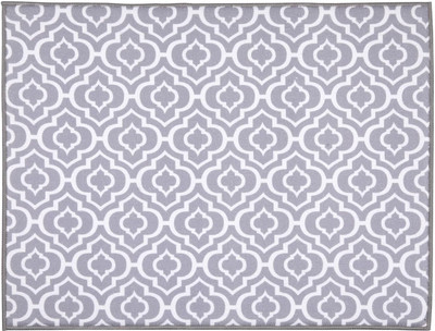 Cutting EDGE Essentials Rectangular Pack of 1 Table Placemat(Grey, Silicone)
