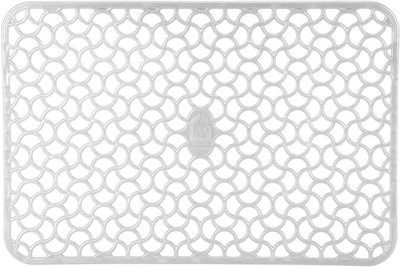 ARVI Deco Rectangular Pack of 3 Table Placemat(White, PVC)