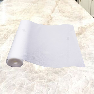 E-Retailer Rectangular Pack of 1 Table Placemat(White, PVC)