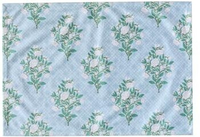 ABOLEE HOMES Rectangular Pack of 1 Table Placemat(Dark Green, Polyester)