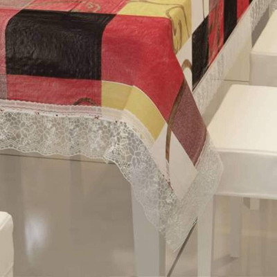 Alina Rectangular Pack of 2 Table Placemat(Multicolor, PVC)