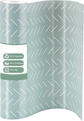 Star Work Rectangular Pack of 1 Table Placemat(Green, Plastic)