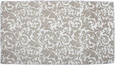 VRT Rectangular Pack of 2 Table Placemat(White, Fiber)