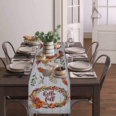 PRAKARTIK Rectangular Pack of 1 Table Placemat(Orange, Cotton)