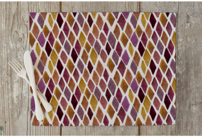 Artzfolio Rectangular Pack of 6 Table Placemat(Multicolor, Cotton)