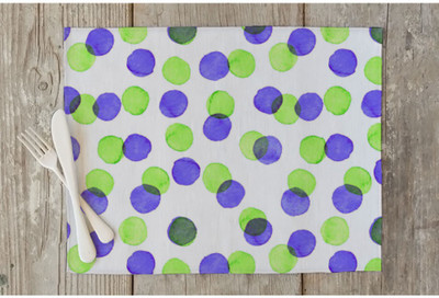 Artzfolio Rectangular Pack of 6 Table Placemat(Multicolor, Cotton)