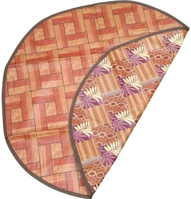 Casanest Round Pack of 1 Table Placemat(Multicolor, PVC)