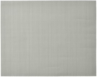 IKEA Rectangular Pack of 1 Table Placemat(Grey, Polypropylene, Plastic)
