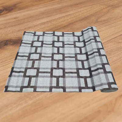 E-Retailer Rectangular Pack of 1 Table Placemat(White, PVC)