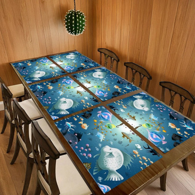 Flipkart SmartBuy Rectangular Pack of 6 Table Placemat(Multicolor, PVC)