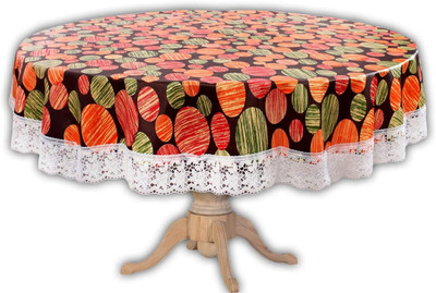 Alina Round Pack of 1 Table Placemat(Multicolor, PVC)
