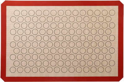 SYGA Rectangular Pack of 1 Table Placemat(Red, Beige, Silicone)