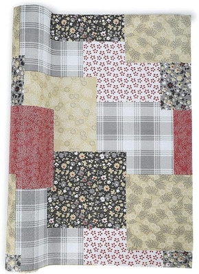 REVEXO Rectangular Pack of 1 Table Placemat(Multicolor, Polyester)