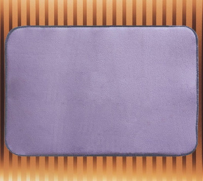 Casanest Rectangular Pack of 1 Table Placemat(Purple, Cotton)